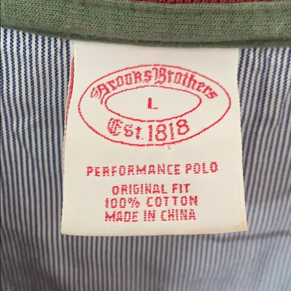 Brooks Brothers Long-Sleeve Performance Po… - Picture 3 of 4